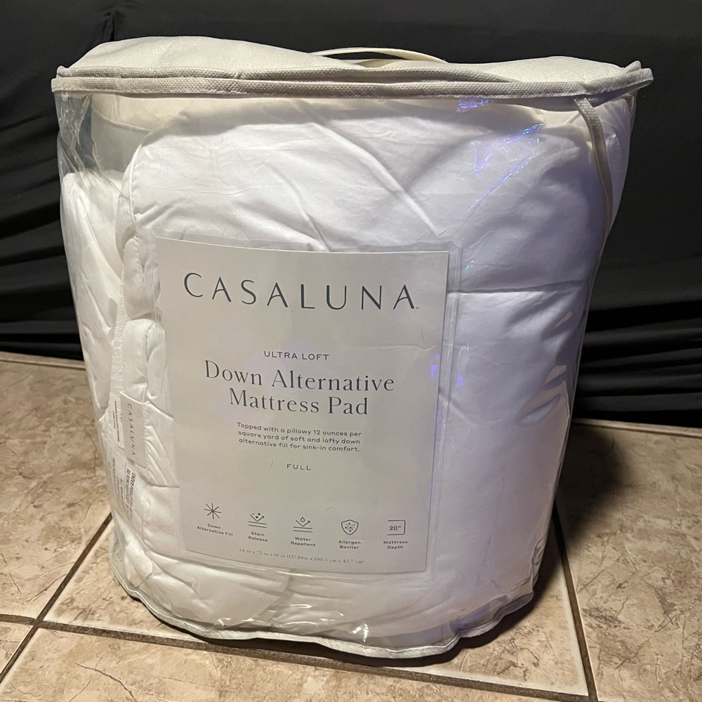 Ultra Loft Down Alternative Mattress Pad - Casaluna™-Full